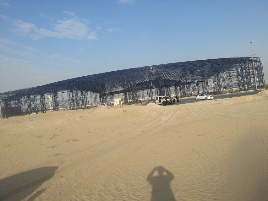 新泰大型场馆网架工程